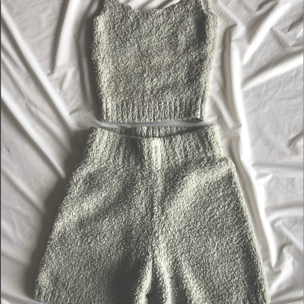SKIMS Cozy Knit Short Set